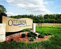 Ottumwa Iowa Sign