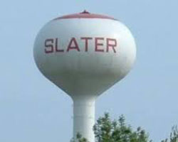 Slater Iowa Water Tower